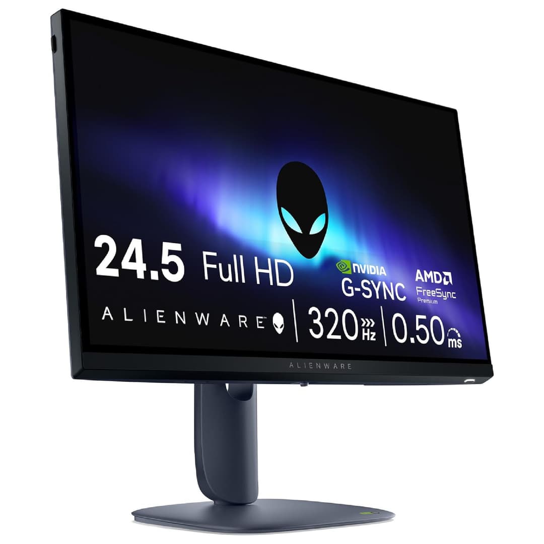 Dell Alienware AW2525HM 25" IPS Full HD 320Hz 0.5ms Freesync G-Sync Compatible Height Adjustable Gaming Monitor - Image 9