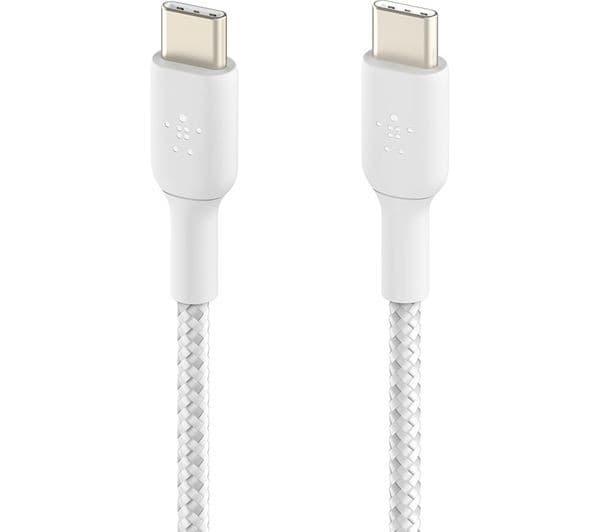BELKIN Braided USB Type-C Cable - 2 m, White - Image 8