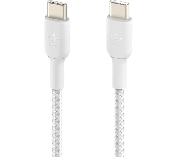 BELKIN Braided USB Type-C Cable - 2 m, White - Image 9