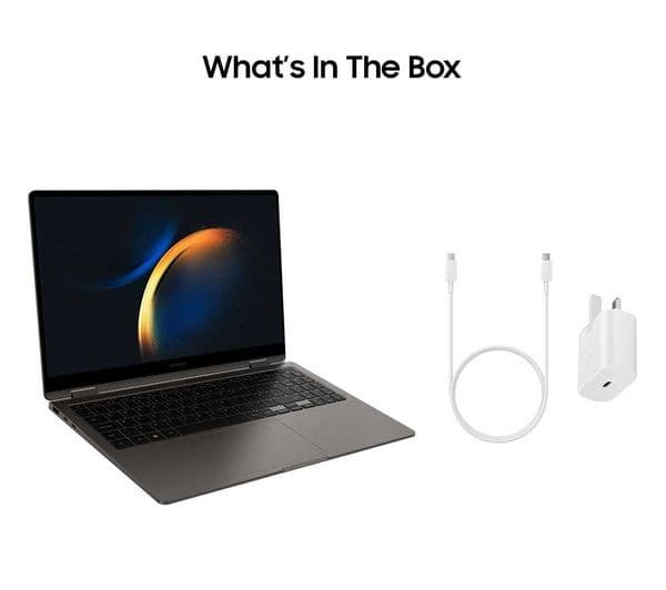 Samsung Galaxy Book3 360 13.3 Touchscreen 2-in-1 Intel Core i5 8GB 256GB Graphite - Image 4