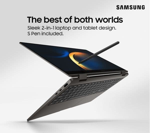 Samsung Galaxy Book3 360 13.3 Touchscreen 2-in-1 Intel Core i5 8GB 256GB Graphite - Image 7