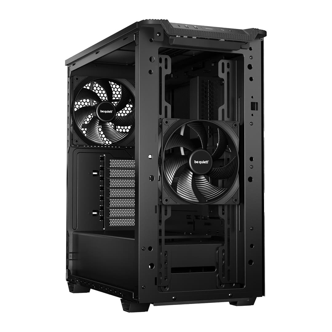 be quiet! Pure Base 501 Black Mid Tower PC Gaming Case - Image 2