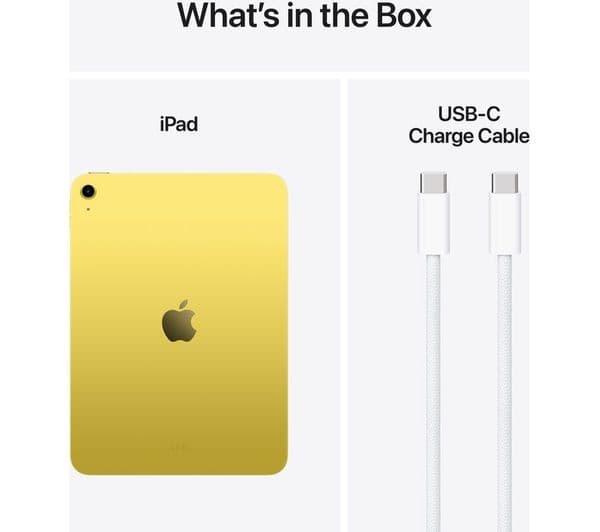 Apple iPad 11" (2025) 256GB Wi-Fi - Yellow - Image 6