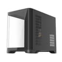 1st Player UV6 Tempered Glass Micro ATX Gaming Case - Black with 3 RGB Fans thumbnail 5