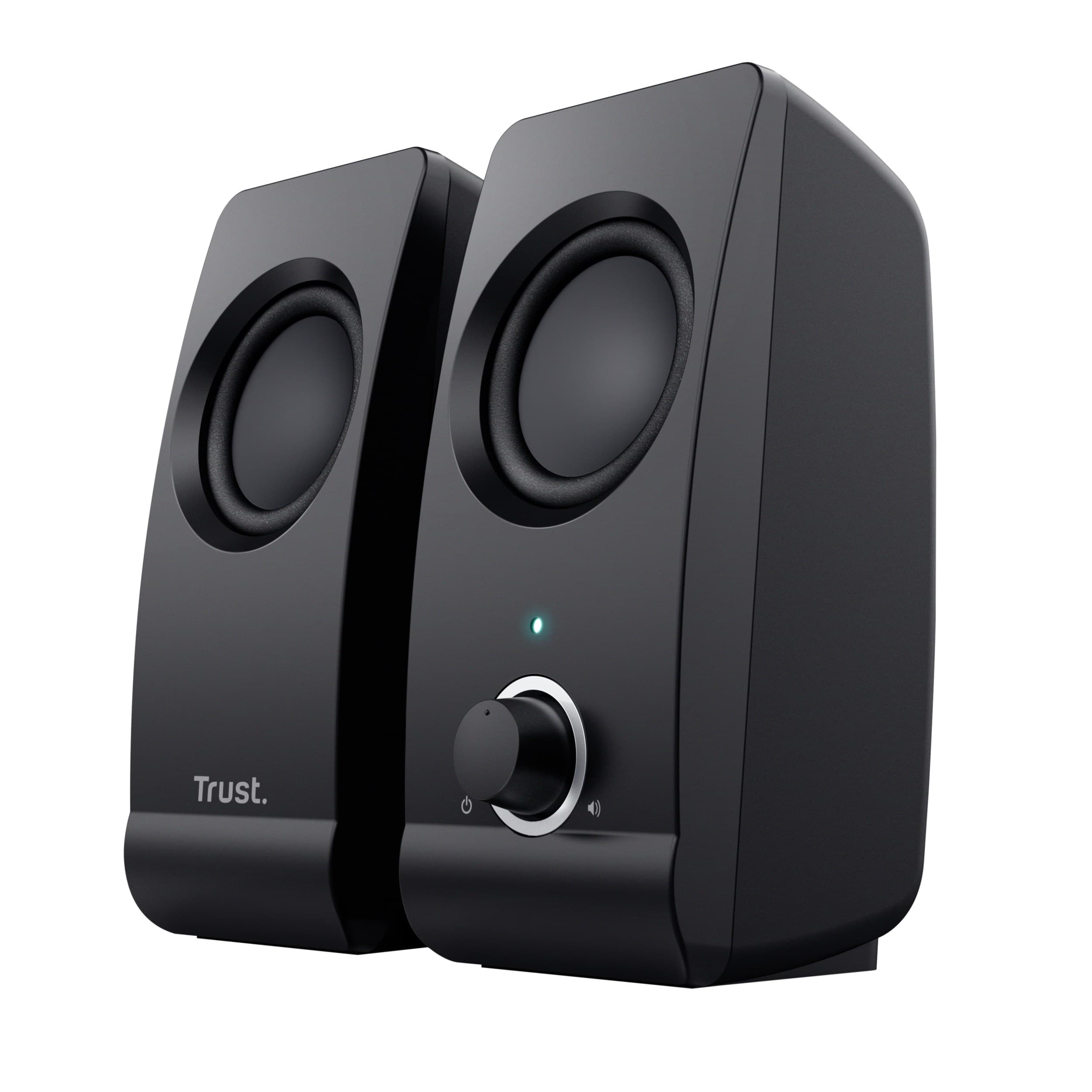Trust Remo 2.0 Compact PC Speaker Set, 8W RMS, Black (17595)