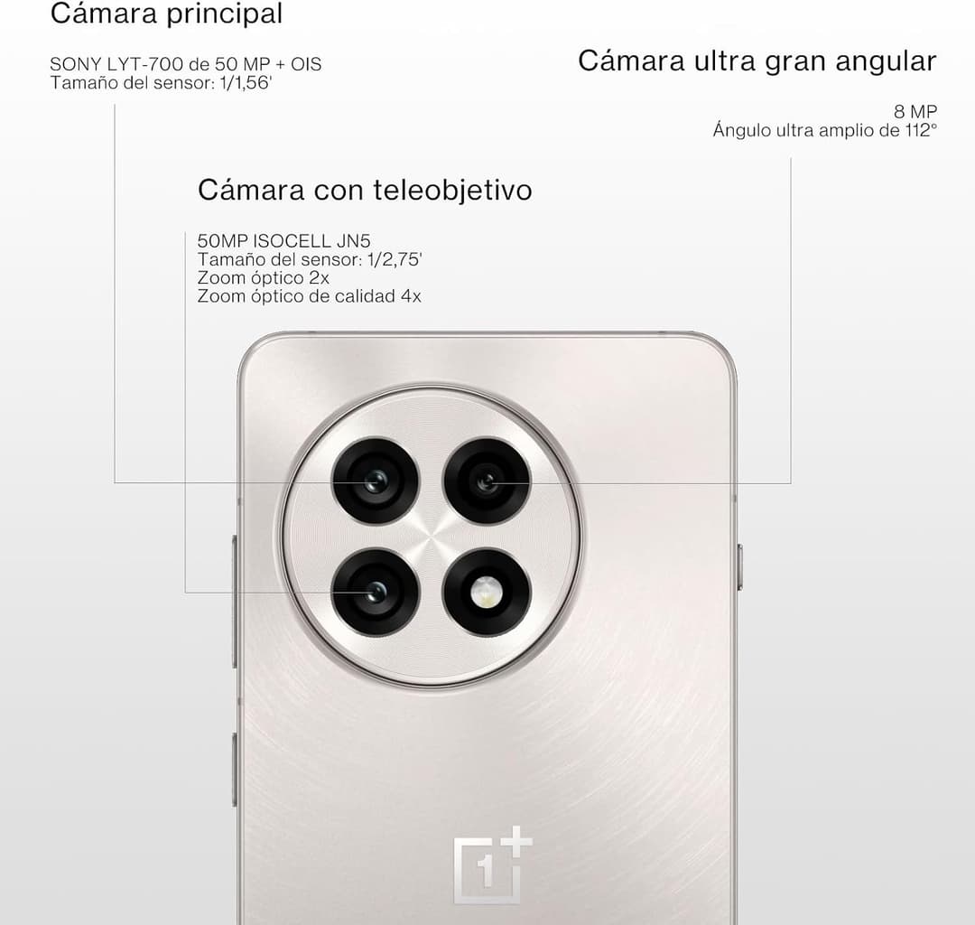 OnePlus 13R 5G Dual SIM 256GB 12GB RAM Smartphone - Nebula Noir - Image 5