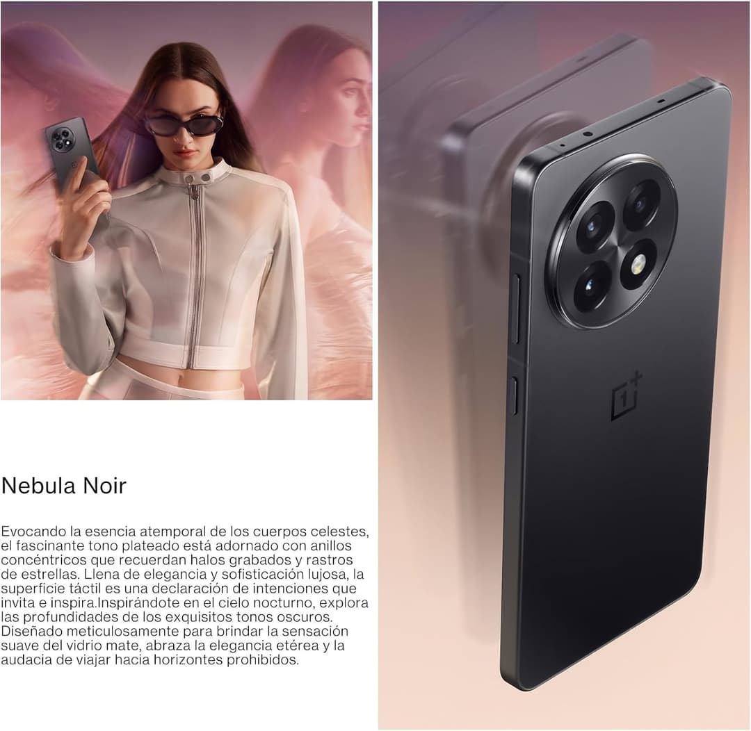 OnePlus 13R 5G Dual SIM 256GB 12GB RAM Smartphone - Nebula Noir - Image 6