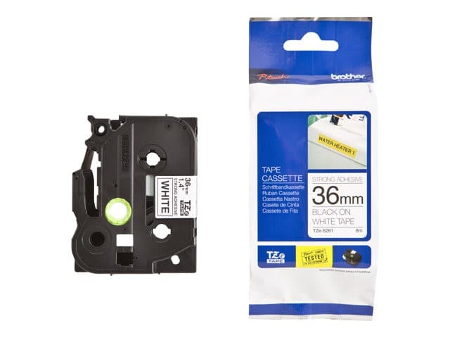 Brother TZe-S261 - laminated tape - 1 cassette(s) - Roll (3.6 cm x 8 m) - Image 3