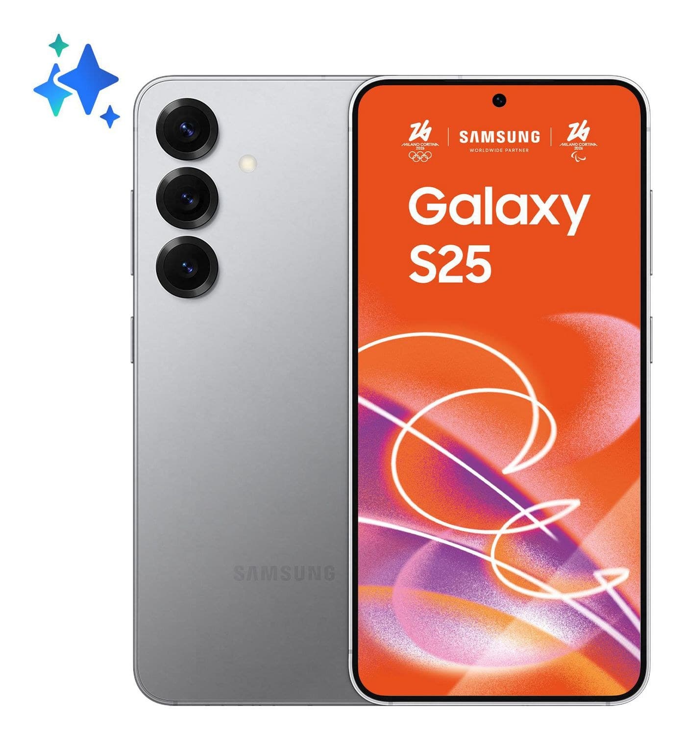 Samsung Galaxy S25 5G 256GB - Silver Shadow