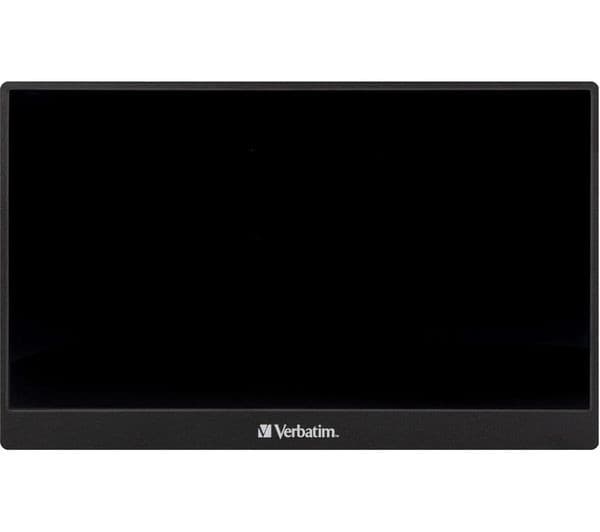 VERBATIM PMT-17 Full HD 17.3" IPS LCD Portable Monitor - Black - Image 1