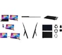 VERBATIM PMT-17 Full HD 17.3" IPS LCD Portable Monitor - Black thumbnail 5