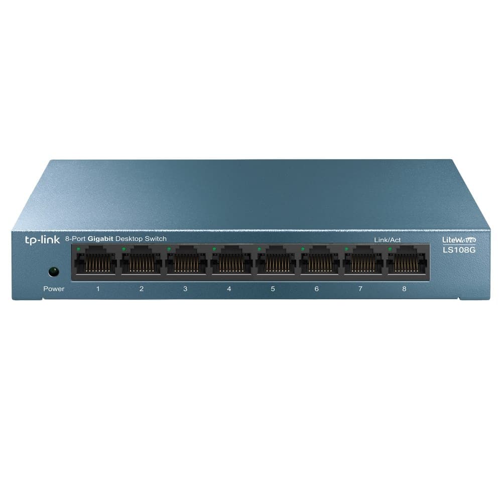 TP-Link 8-Port 10/100/1000Mbps Desktop Network Switch - Image 1