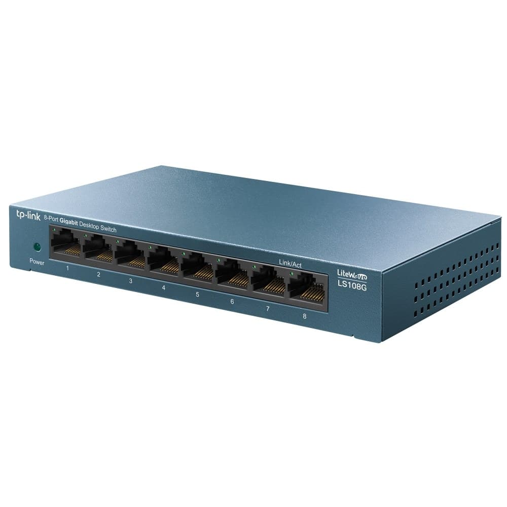 TP-Link 8-Port 10/100/1000Mbps Desktop Network Switch - Image 2
