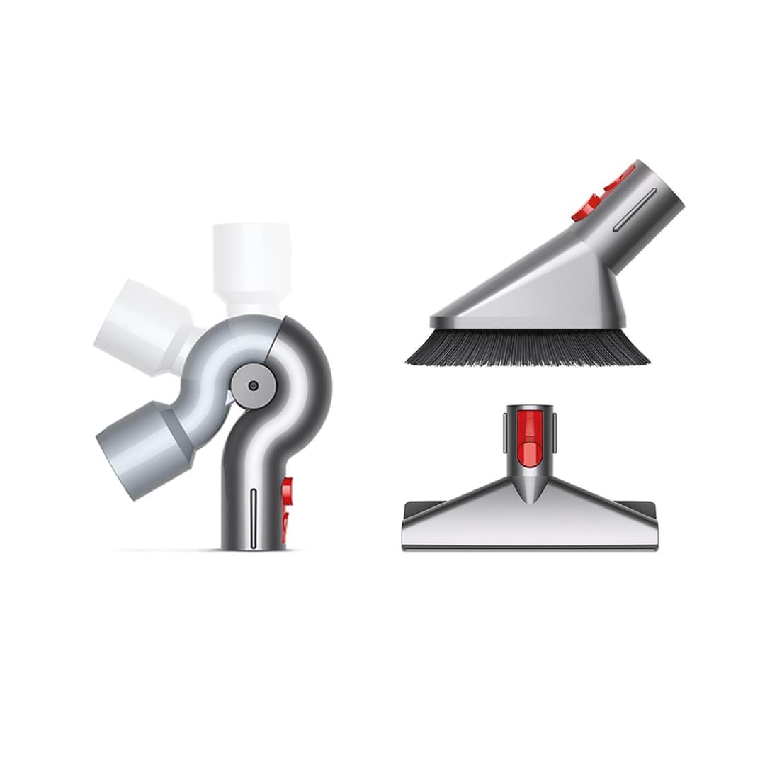 Dyson Furniture Cleaning Kit - Nickel - Image 1