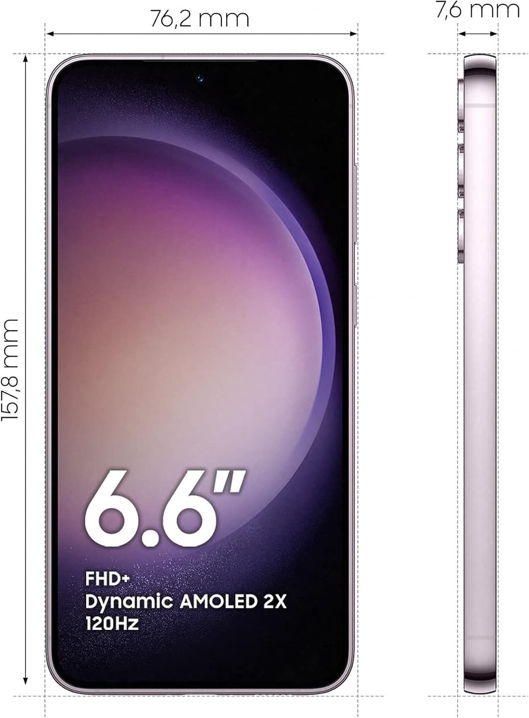 Samsung Galaxy S23+ 256GB Lavender - Image 3