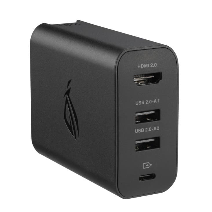ASUS ROG 100W All-in-One Portable Gaming Power Charger Dock - Image 1