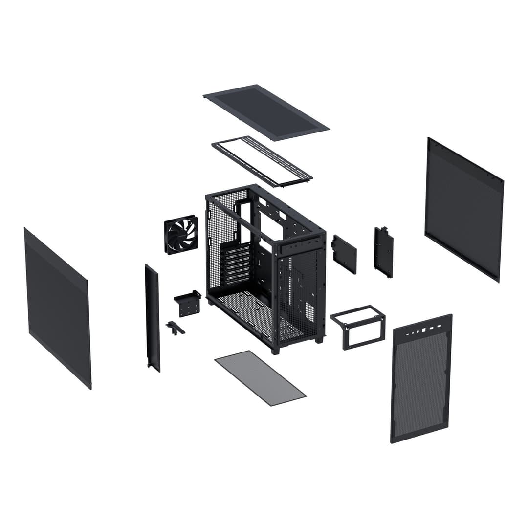 ASUS Prime AP303 Mesh Panel Mid-Tower ATX PC Case - Black - Image 10