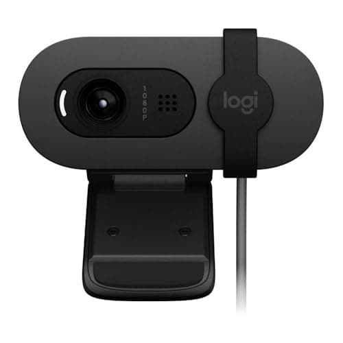 Logitech Brio 105 Full HD 1080p Business Webcam with Auto-Light Balance - Image 4