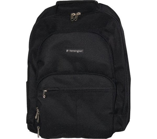 Kensington Simply Portable SP25 Classic 15.4" Laptop Backpack Black - Image 1