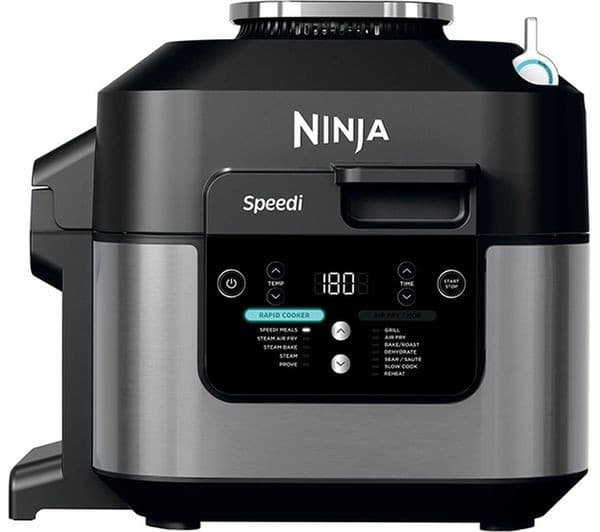 Ninja Speedi 12-in-1 ON500UK Multi-cooker & Air Fryer - Black & Stainless Steel - Image 1