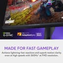 Dell Alienware AW2725QF 27" IPS Dual Refresh UHD 4K 165Hz / FHD 360Hz 0.5ms G-Sync Compatible Gaming Monitor thumbnail 3