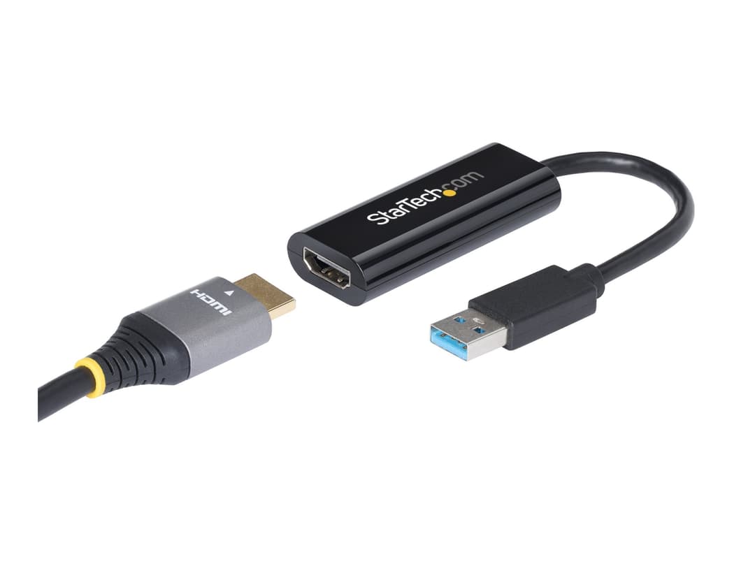 StarTech USB32HDES USB to HDMI Adapter Black - Image 1