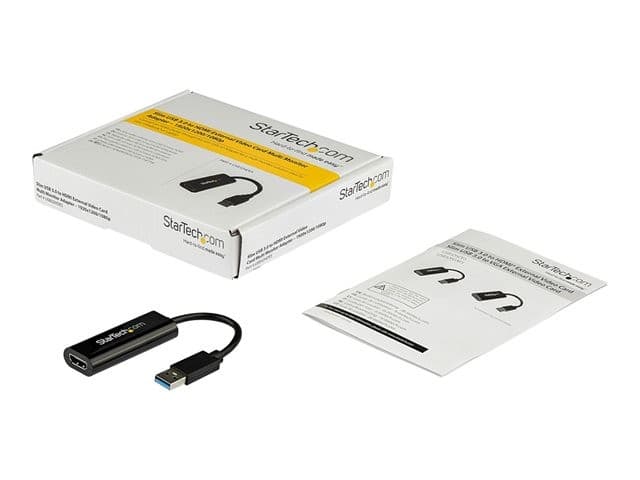 StarTech USB32HDES USB to HDMI Adapter Black - Image 7
