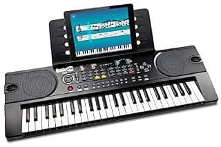 RockJam 49 Key Keyboard Piano with Power Supply, Sheet Music Stand, Piano Note Stickers & Simply Piano Lessons. (B07F8KF4LC) - Image 2