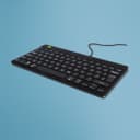 R-Go Tools Compact Break Ergonomic Keyboard, QWERTY (UK), Black - Wired thumbnail 1