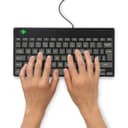 R-Go Tools Compact Break Ergonomic Keyboard, QWERTY (UK), Black - Wired thumbnail 3