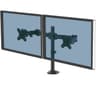 FELLOWES Reflex Dual Arm Tilt & Swivel 27" Monitor Desk Mount