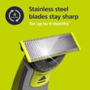 Philips OneBlade 360 Replacement Blades 4 Pack QP440/50 thumbnail 8