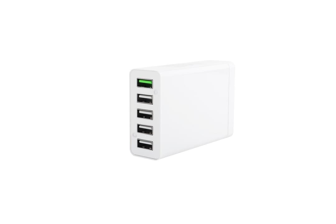 Multi-Port USB Charger White - Image 1