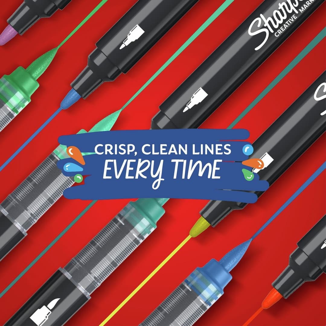 Sharpie Bullet Tip Creative Markers - 12 Pack - Image 2