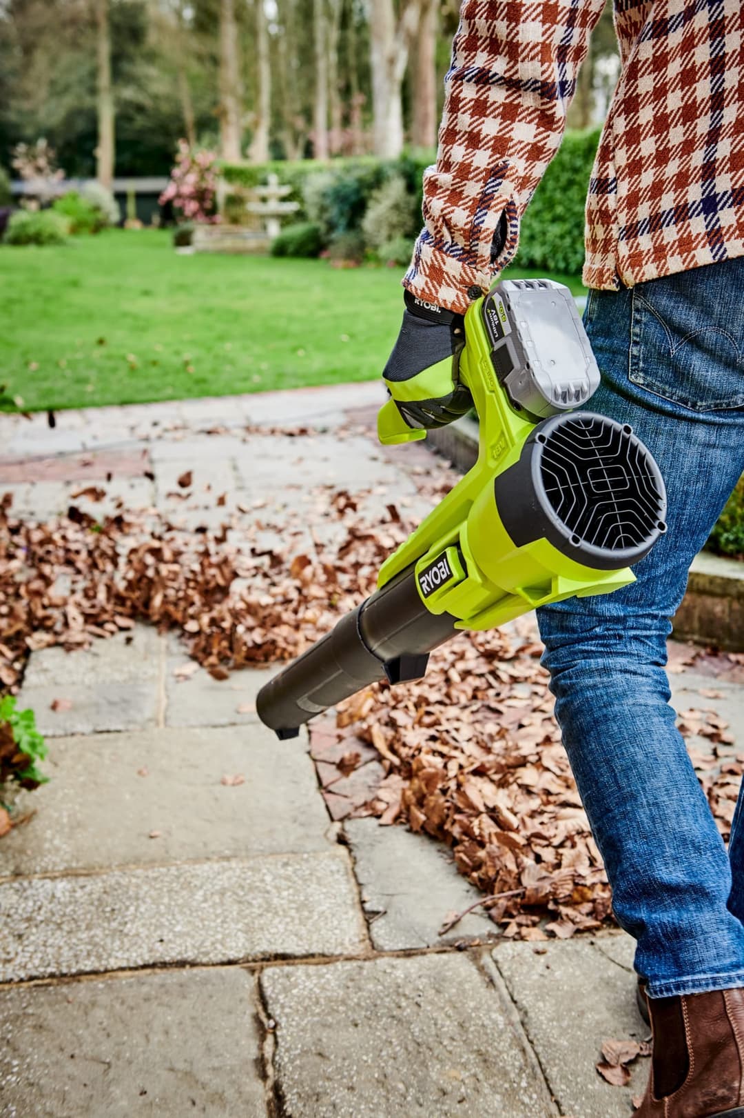 RYOBI One+ RY18BLA-0 18V Cordless Blower - Green - Image 7