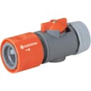 Gardena 00942-50 Hose Connector And Loose Control Valve 13 mm 1/2-Inch - Grey/Orange thumbnail 1