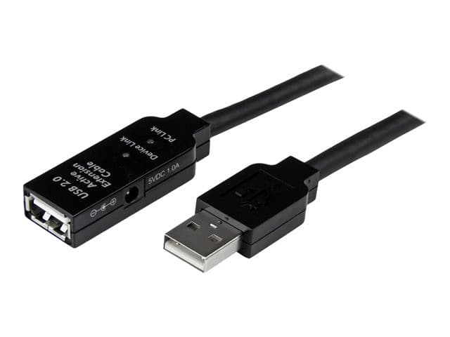 StarTech USB2AAEXT10M 10m USB Extension Cable Black - Image 3