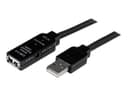 StarTech USB2AAEXT10M 10m USB Extension Cable Black thumbnail 3