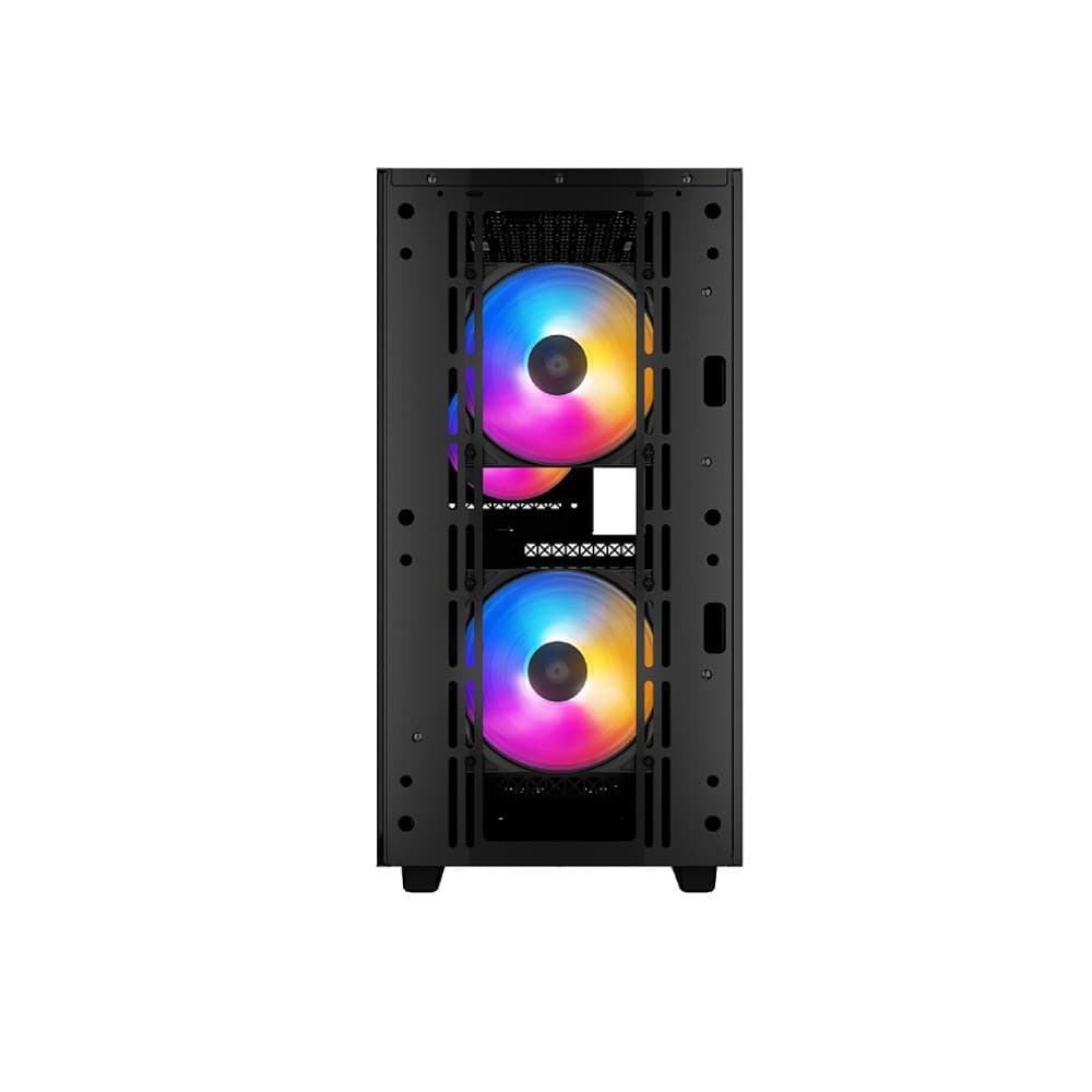 DeepCool 40 3FS ATX Micro ATX Tempared Glass Black PC Case - Image 4