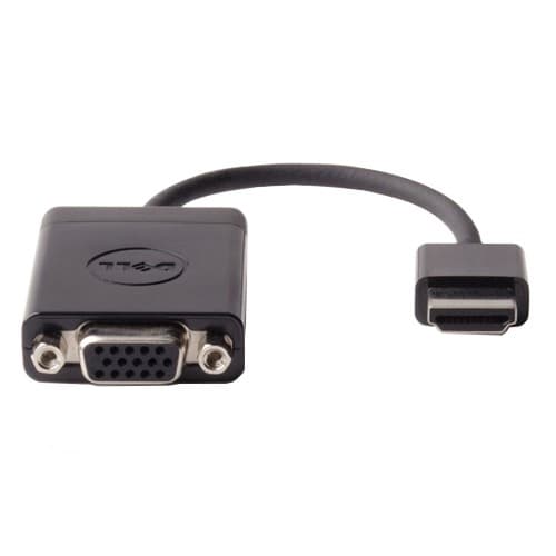 DELL HDMI/VGA HDMI VGA (D-Sub) Black - Image 1