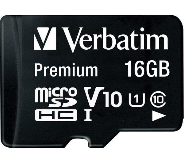 Verbatim Premium 16GB microSDHC U1 Class 10 - Image 1