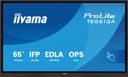 iiyama TE6513A-B2AG Signage Display Interactive flat panel 163.8 cm (64.5") Wi-Fi 500 cd/m² 4K Ultra HD Black Touchscreen Built-in processor Android 24/7 thumbnail 2