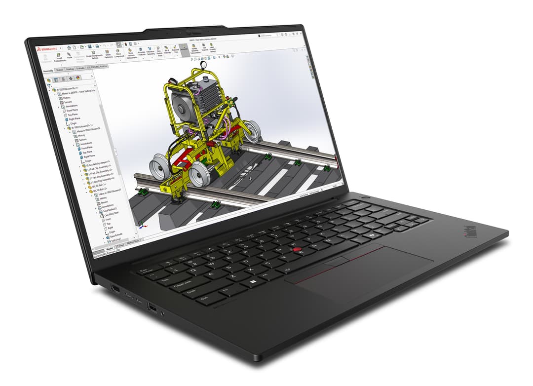Lenovo ThinkPad P14s Gen 6 (Intel) 14.5" WUXGA Mobile Workstation - Intel Core Ultra 7 255H, 32GB DDR5, 1TB SSD, NVIDIA RTX PRO 500 Blackwell, Wi-Fi 7, Windows 11 Pro - Black, UK English - Image 3