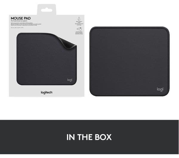 Logitech Studio Series Mouse Mat Standard - Graphite - Image 5