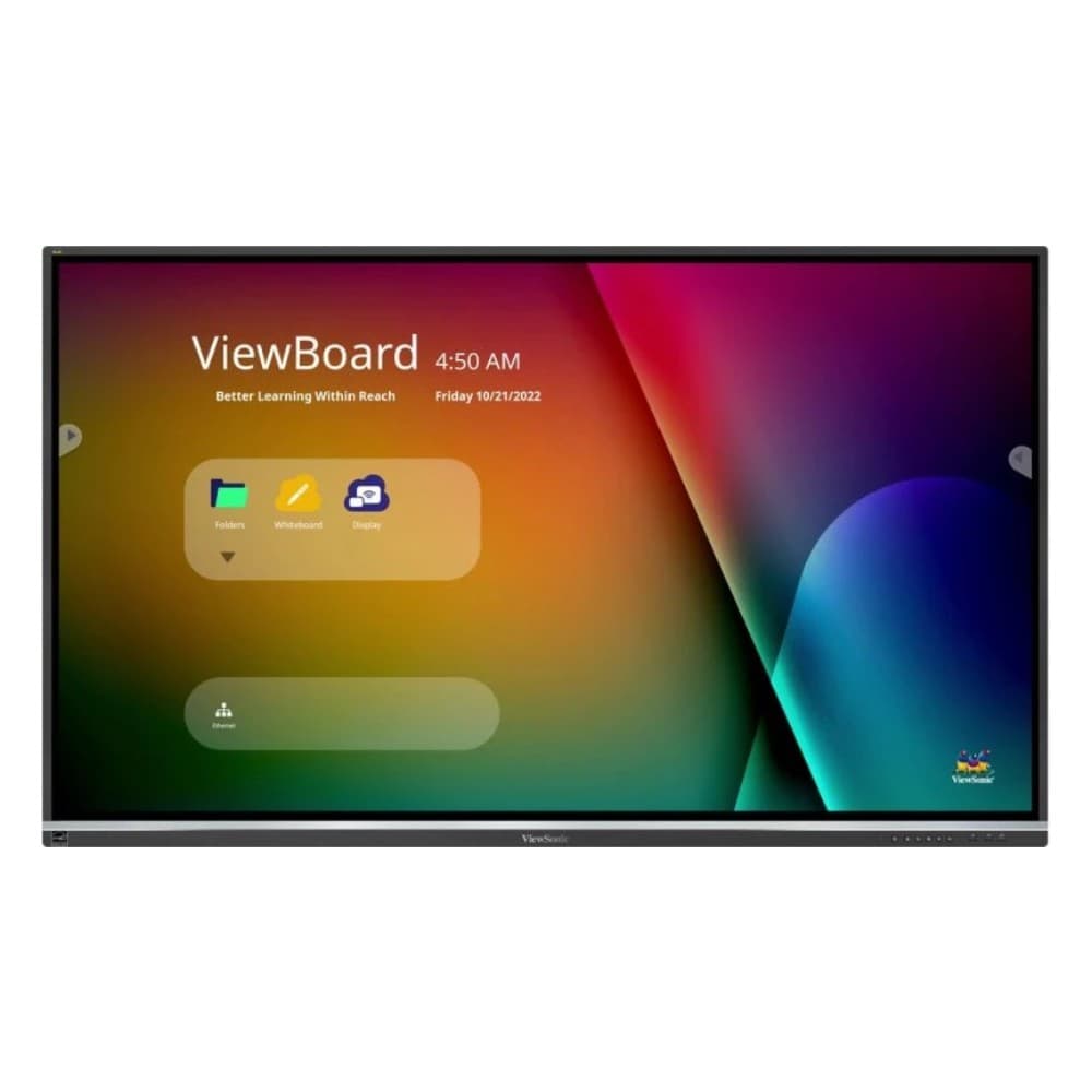 Viewsonic IFP7550-5F interactive whiteboard 75" Touchscreen Black HDMI Android - Image 1