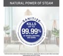 TEFAL Access Steam Pocket DT3041 Clothes Steamer - White & Sky Blue thumbnail 7