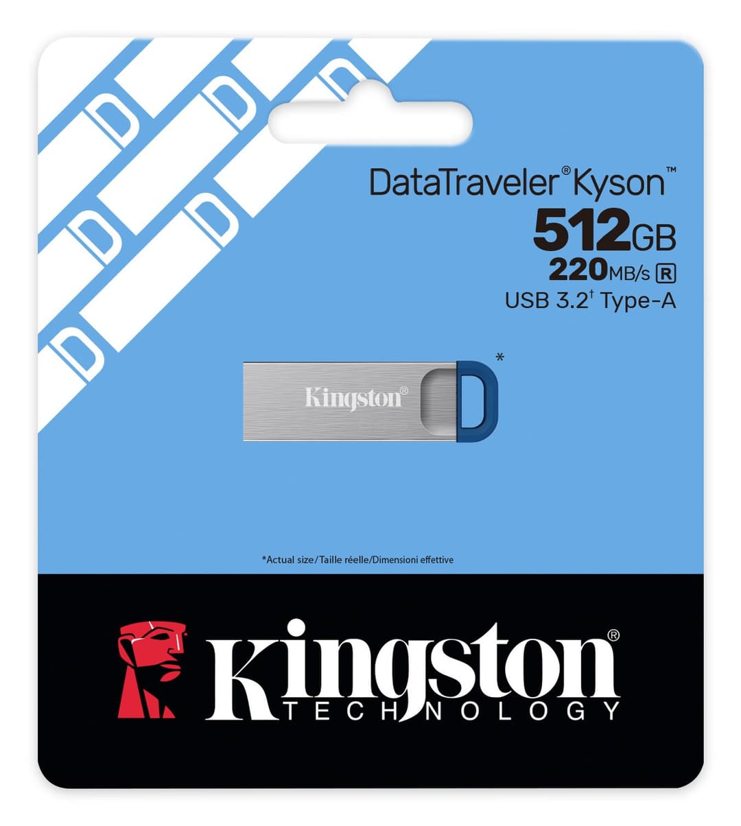 Kingston Technology DataTraveler 512GB Kyson 220MB/s Metal USB 3.2 Gen 1 - Image 5