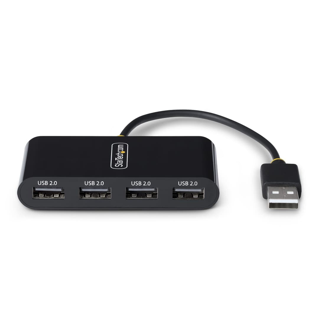 StarTech.com ST4200MINI2-USB-HUB interface hub USB 2.0 480 Mbit/s Black - Image 3