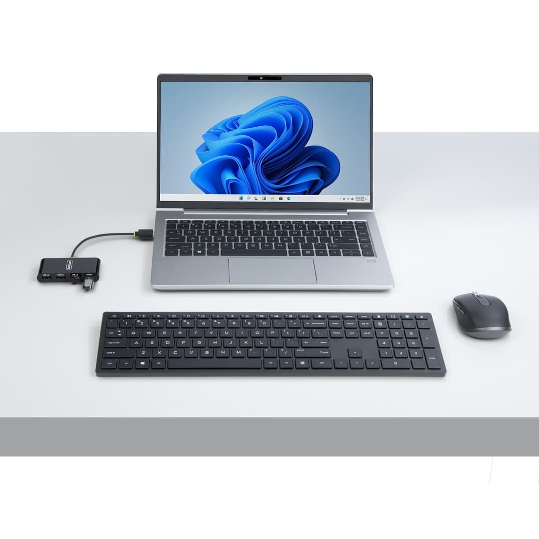 StarTech.com ST4200MINI2-USB-HUB interface hub USB 2.0 480 Mbit/s Black - Image 4