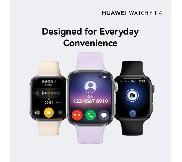 Huawei Watch Fit 4 Smartwatch Silver - Image 5